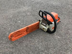 STIHL 023AVスチール エンジンチェンソー ドイツ 始動駆動確認済 TP884