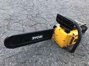 RYOBI ES-3235 リョービ エンジンチェーンソー 始動駆動確認済み TP801