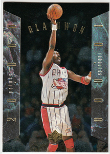 95-96 UD SP 20000pts・10000reb COMMEMORATIVE【HAKEEM OLAJUWON】#C1