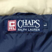 【CHAPS RALPH LAUREN】チャップス ラルフローレン 中綿 ジャケット コート デュポン社 サーモライトプラス ナイロン 100% 紺 L/332jv_画像7