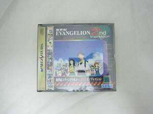  Neon Genesis Evangelion Second Impression Sega Saturn adventure game software [iim