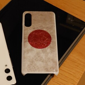 楽天 ハンド Rakuten Hand カバー ケース アンティーク調 日本 和風 日の丸