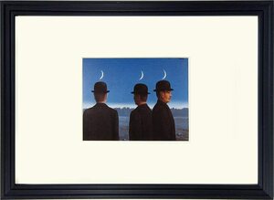 Art hand Auction [Reproducción] Arte moderno René Magritte Misterio del horizonte René Magritte Nuevo enmarcado Colgante de pared Pintura enmarcada Imagen Arte Póster Offset, Obra de arte, Cuadro, otros