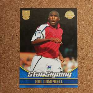 topps SOL CAMPBELL トップス ソルキャンベル アーセナル soccer