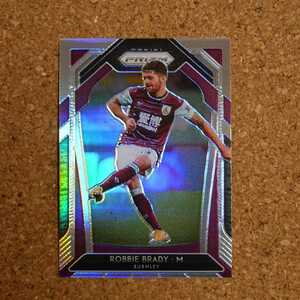 panini prizm soccer Robbie Brady パニーニプリズムサッカー ロビーブレイディ バーンリー アイルランド silver refractor