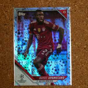 Topps uefa champions league Dayot Upamecano トップスウエファチャンピオンズリーグ ダヨウパメカノ バイエルンミュンヘン soccer