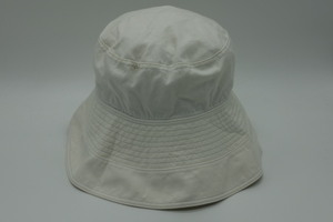 #[YS-1] J. Press # lady's hat bucket hat # size (M) 57cm cotton 100% white series [ Tokyo departure personal delivery possibility ]#A