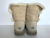 ■【YS-1】 アグ UGG ■ ボア ムートンブーツ ２WAY ■ ベージュ 肌色系 24cm US7 筒丈22cm 【東京発 手渡し可能】■D_画像8