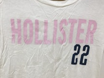 ■【YS-1】 ホリスター HOLLISTER ■ プリント 半袖 Tシャツ ■ ホワイト系 白系 ■ L レディース 【東京発 手渡し可能】■D_画像6