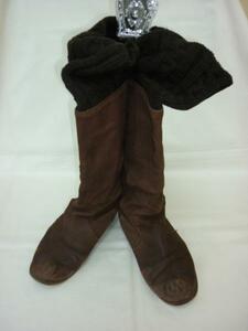 [YS-1]# Succeed Burke re-Succeed BARCLAY lady's long boots Brown color series size 24cm