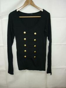 [YS-1]# Heather Healher женский рубашка с длинным рукавом чёрный цвет серия #F