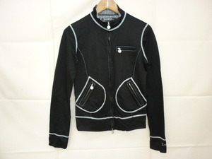 [YS-1]# Simonetta simonetta men's lady's long sleeve shirt black group size :L|170 cotton 80%| rayon 20%