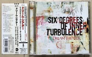 CDシングル Dream theater（ドリーム・シアター）/ Six Degrees of Inner Turbulence 国内盤帯付き
