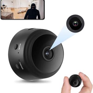 小型カメラ 隠しカメラ 1080p画質150°広角 監視カメラ WIFI機能付き 遠隔監視 屋内 屋外