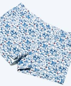GAP Gap шорты цветок дизайн голубой размер US4 Япония w69