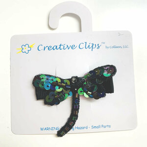  hair clip ( baby Kids for ) hairpin ( black dragonfly )