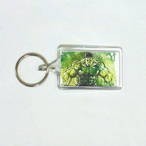 MARVEL (マーベル) Avengers (アベンジャーズ) Age of Ultron Hulk Distressed キーリング アクリル キーホルダー