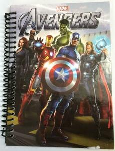 MARVEL (ma- bell ) AVENGERS Journal Avengers memo pad 48 sheets entering gray 