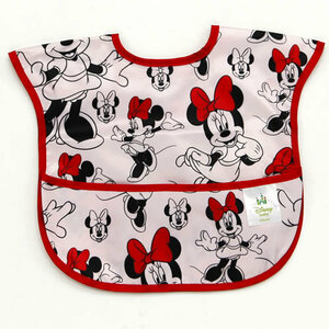 Bumkins (バンキンス) スーパービブ (6-24months)★Disney Minnie お食事エプロン　レッド