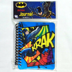 Batman　Journal バットマン メモ帳　60枚入り　ブルー