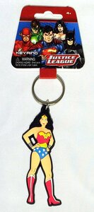 DC Comics（DCコミック）　Wonder Woman (ワンダーウーマン) キーリング ラバータイプ キーホルダー