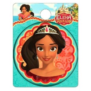 Disney (ディズニー) Elena アバローのプリンセス エレナ　エレナの顔　缶バッジ　(ピンタイプ)