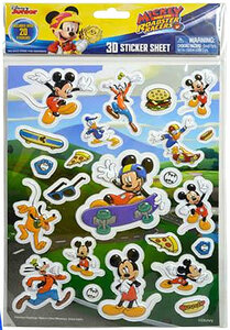 Disney (ディズニー) Mickey mouse (ミッキーマウス)　立体シール 3D　ステッカー　