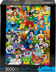 【訳あり商品】DC Comics（DCコミック）Retro Cast 1000ピース　ジグソーパズル