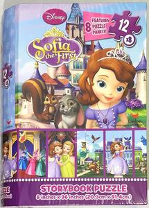 Disney (ディズニー) Sofia the First ( 小さなプリンセス ソフィア)　StoryBook PUZZLE ジグソーパズル　12ピース