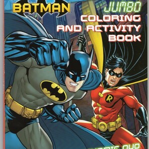 DCコミック バットマン アクティビティブック ぬりえの画像1