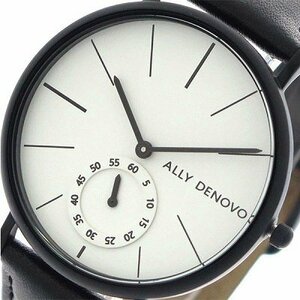  [ новый товар подлинный товар ]a Lee tenovoALLY DENOVO наручные часы женский 36mm AF5001-5 HERITAGE SMALL кварц белый черный белый 