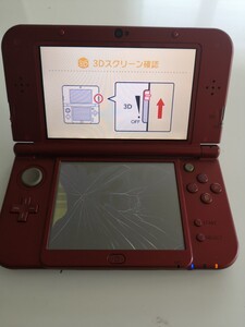 任天堂New3DSLL メタリック レッド
