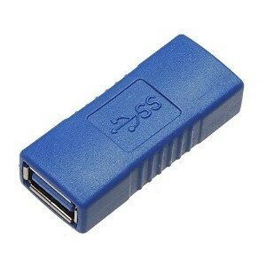 「定形外対応　即納」USB 3.0 Type-A　メス ⇔メス USB中継アダプタ　延長アダプタ　2