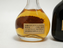 東京都発送限定 AY92160★スーパーニッカ/G&G 祝 東北新幹線開通 ミニボトル 50ml 2本セット★東京都以外への発送不可_画像6