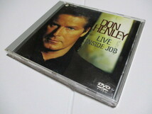 ★DON HENLEY　ドン・ヘンリー　LIVE INSIDE JOB　日本盤DVD　中古品★_画像1