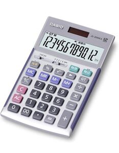 カシオ 本格実務電卓 12桁 グリーン購入法適合 JS-20WKA-SR-N