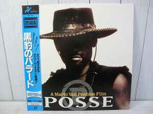 レーザーディスク 洋画LD 『POSSE/黒豹のバラード』　マリオ・ヴァン・ピーブルズ監督・主演作品　700331