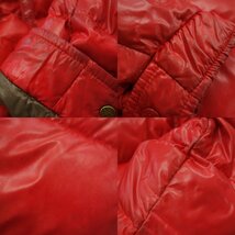中古◆モンクレール ダウンジャケット マヤ MAYA メンズ 1 赤 MONCLER【AFA9】_画像6