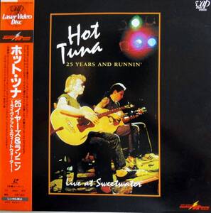 0/国内版中古LD☆ホット・ツナ(HOT TUNA)「ライブ・アット・スウイートウォター」60分☆発売時定価4,800円/解説ライナー・帯つき