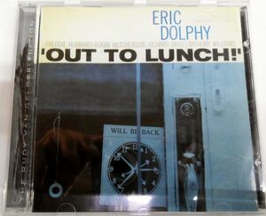 YF/EU盤中古CD☆ERIC DOLPHY(エリック・ドルフィー)「'OUT TO LUNCH!'」☆BLUE NOTE☆盤に音に影響のない軽いキズが若干あります