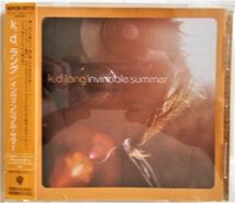 CD1/国内盤中古CD☆K.D.ラング(K.D.LANG)「インヴィンシブル・サマー」☆解説・英詞、対訳・帯つき☆品番WPCP-5448_画像1