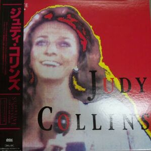 0/国内版中古LD☆ジュディ・コリンズ(JUDY COLLINS)「ライブ」帯つき/全11曲49分/発売時定価3,900円☆解説はジャケットに書いてあります
