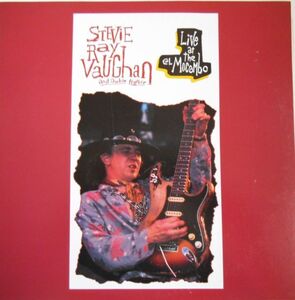 中古国内盤LD☆スティーヴィー・レイ・ボーン☆エル・モカンボLIVE☆STEVIE RAY VAUGHAN AND DOUBLE TROUBLE