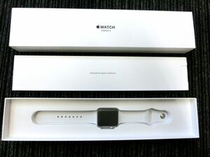 ★☆66485　Apple Watch Series 3 GPSモデル 38mm MTEY2J/A [ホワイトスポーツバンド]☆★