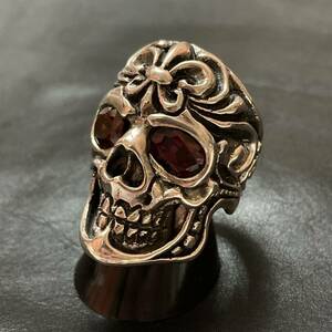 鬼レア超特価★新品未使用★正規品Lena Kシルバースカルリングsilver skull ringリナケー レナケー