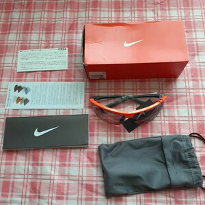 ナイキ NIKE スポーツサングラス テイルウィンド 12 E EV0656 837 アトミックオレンジ ナイトファクター