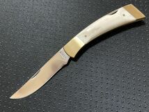 GERBER 1970 年代中期、FS II Smooth Stag、オリジナルスキャバード、カタログ、未使用品。_画像3