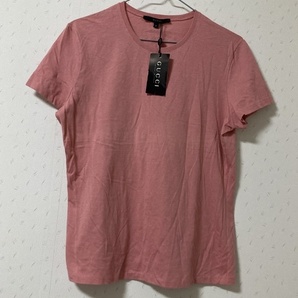 dead stock ！ VINTAGE OLD GUCCI 無地 Tシャツ タグ付き 未使用品 made in itay 希少 ヴィンテージ