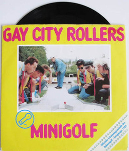 廃盤 EP レコード ★ 貴重盤 1st Single デビュー盤 ★ GAY CITY ROLLERS ★ 80's ドイツ ネオロカ ロックンロール ネオロカビリー