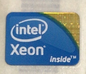 # новый товар * не использовался #10 шт. комплект [intel inside XEON] эмблема наклейка [13*10.] бесплатная доставка * слежение сервис имеется *P071